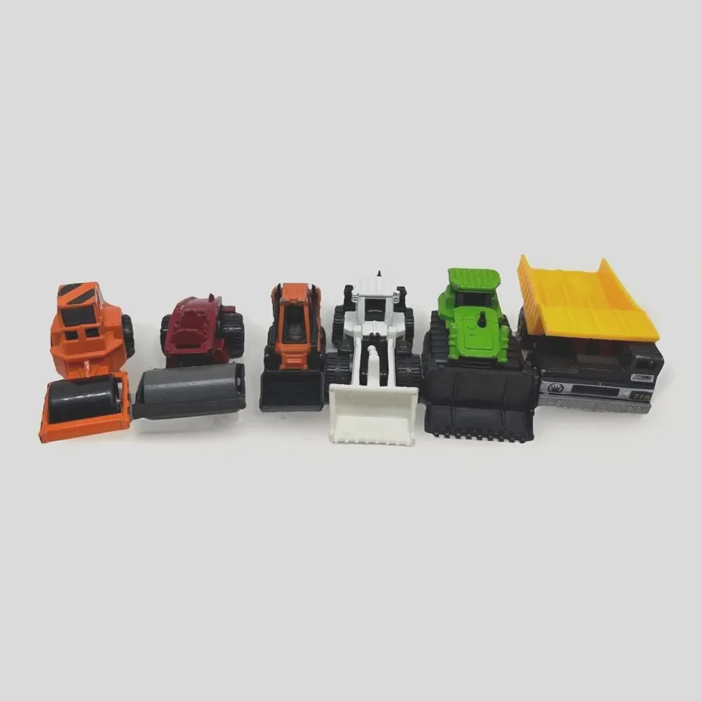 6 Pk Vtg Maisto Tonka Matchbox Die Cast Commercial Construction Vehicles Utility